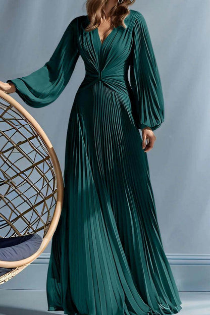 A Line V Neck Mother of the Bride Dresses with Ruched CM0367