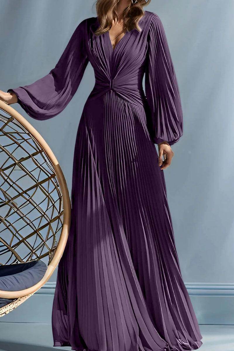 A Line V Neck Mother of the Bride Dresses with Ruched CM0367