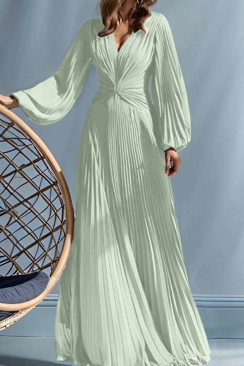 A Line V Neck Mother of the Bride Dresses with Ruched CM0367