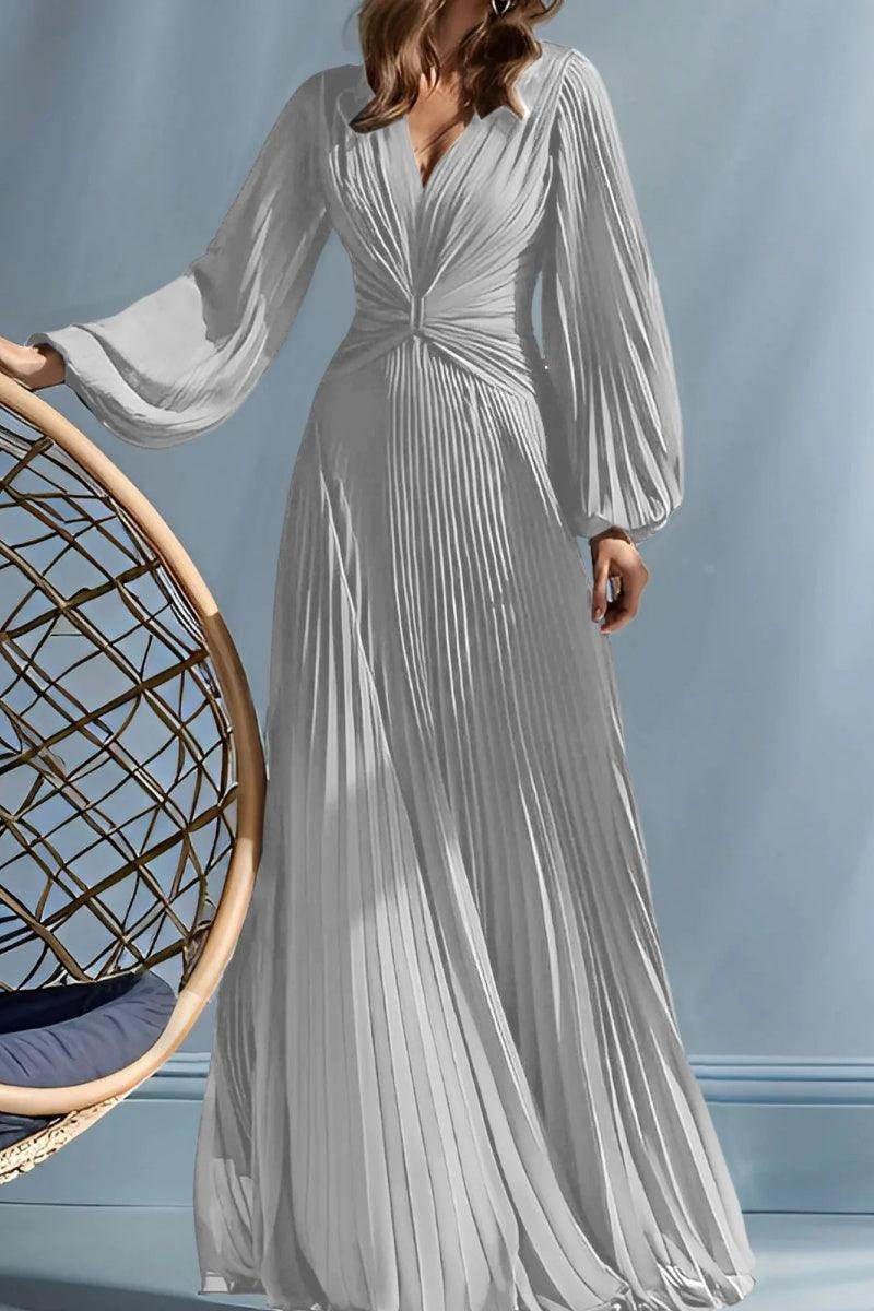 A Line V Neck Mother of the Bride Dresses with Ruched CM0367