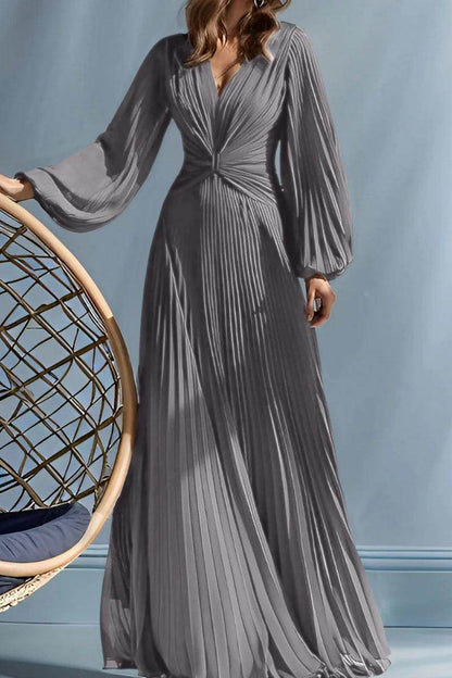 A Line V Neck Mother of the Bride Dresses with Ruched CM0367