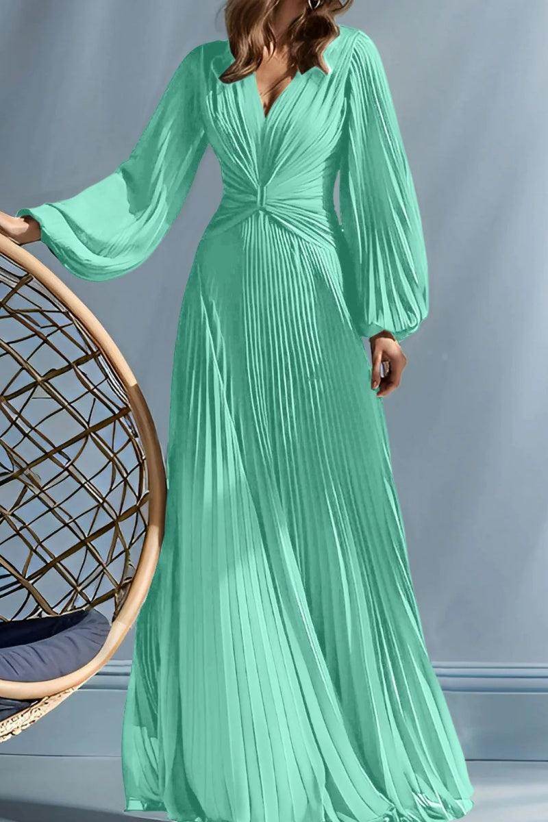 A Line V Neck Mother of the Bride Dresses with Ruched CM0367