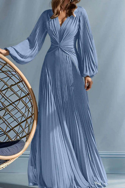 A Line V Neck Mother of the Bride Dresses with Ruched CM0367