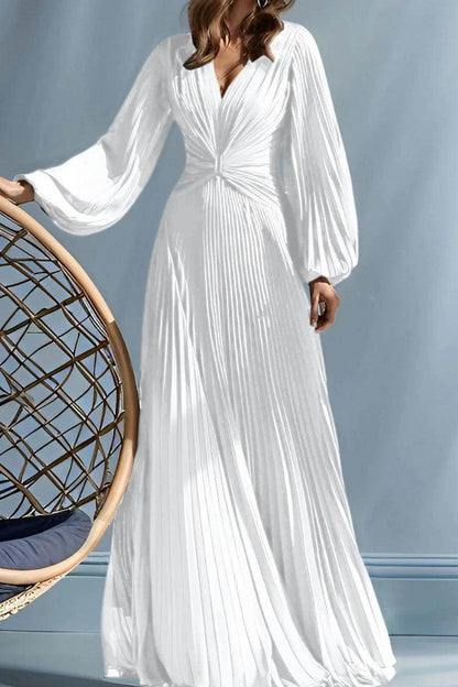 A Line V Neck Mother of the Bride Dresses with Ruched CM0367