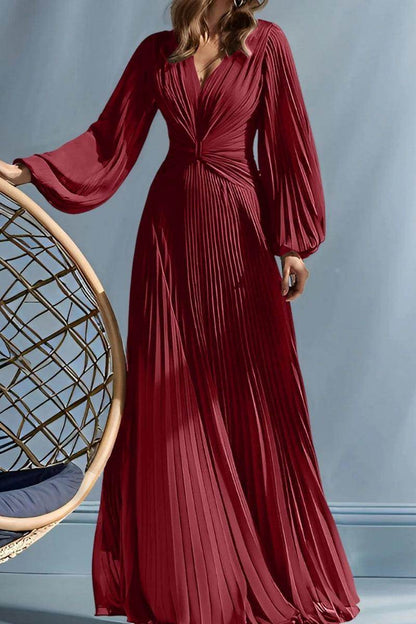 A Line V Neck Mother of the Bride Dresses with Ruched CM0367