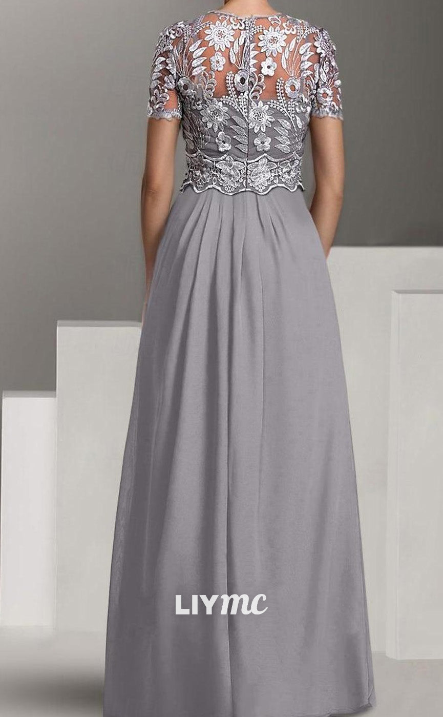 M1020 - Jumpsuit Pantsuit Mother of the Bride Dressn Short Sleeve with Liymc M1020 - Jumpsuit Pantsuit Mother of the Bride Dressn Short Sleeve with Liymc