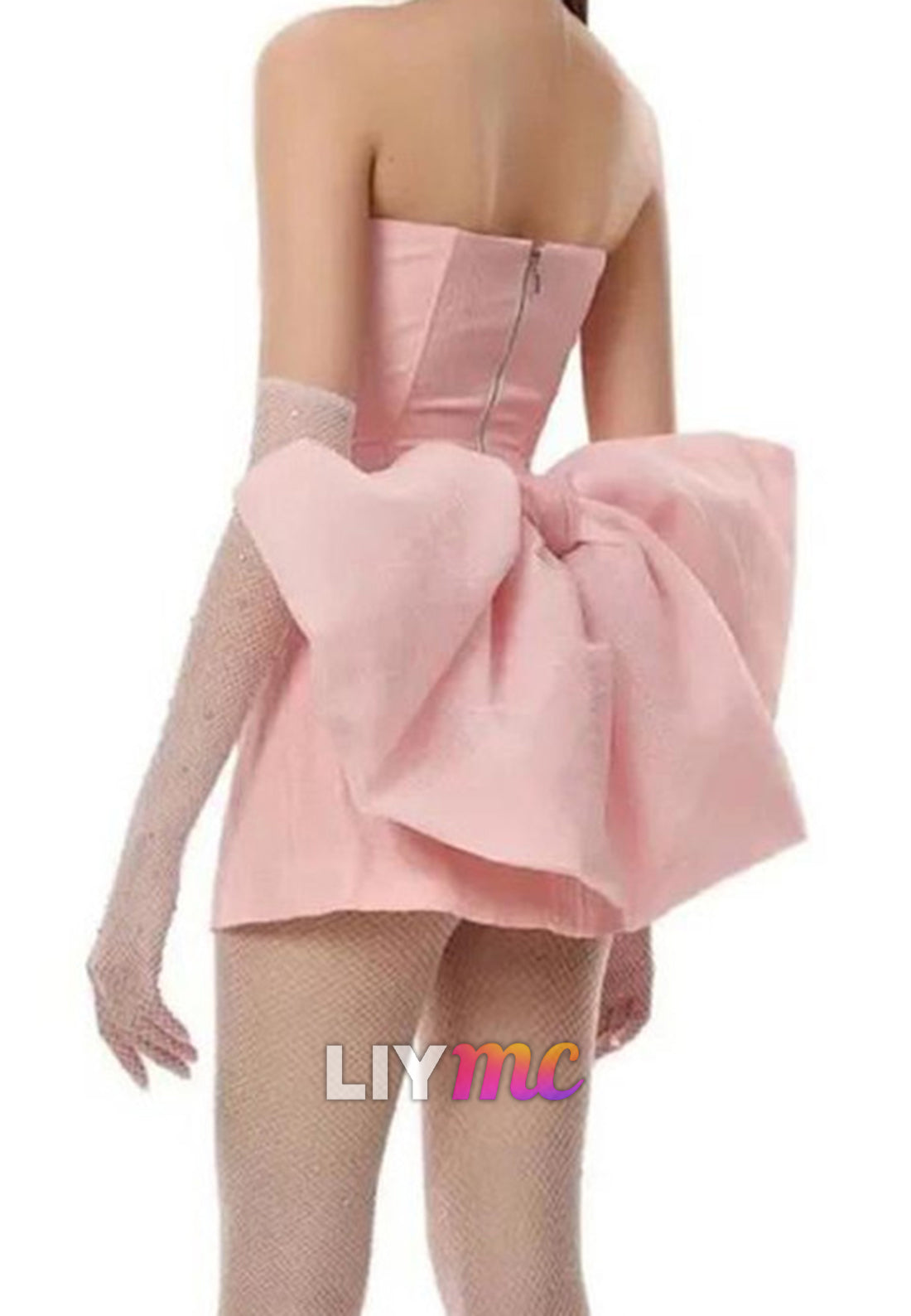 Sweetheart Beaded Bowknot A-Line Party Homecoming Dress