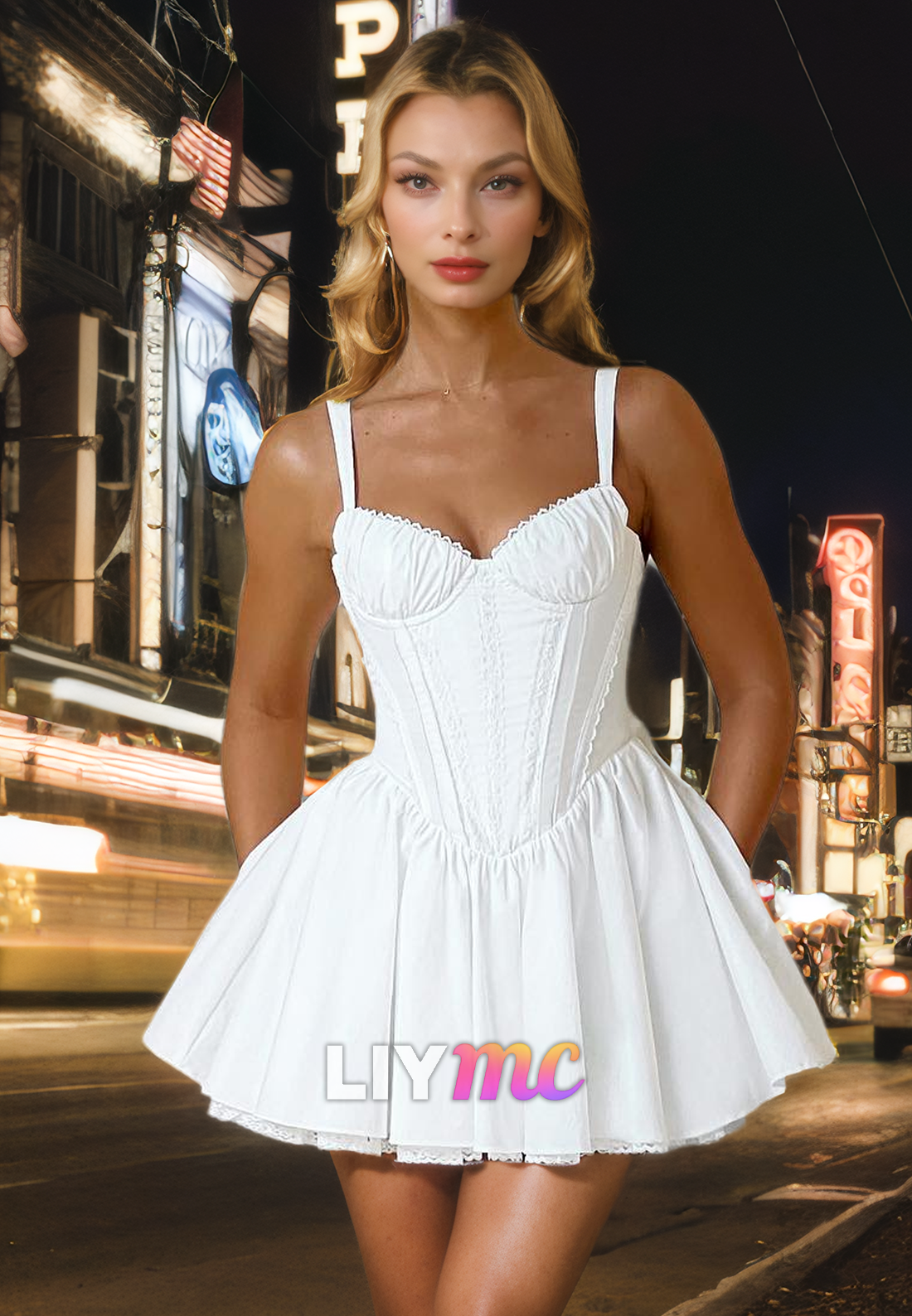 Sweetheart Sleeveless Pleated A-Line Short Homecoming Dress