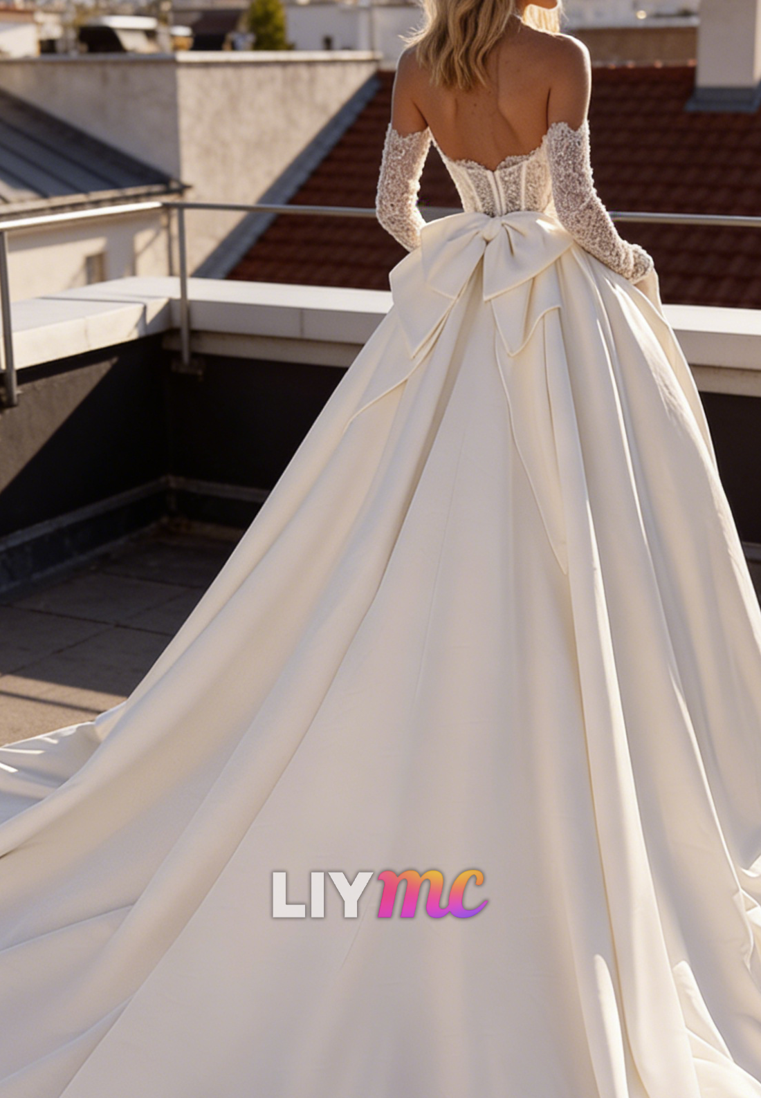 Sweetheart Sleeveless Satin A-Line Elegant Wedding Dress