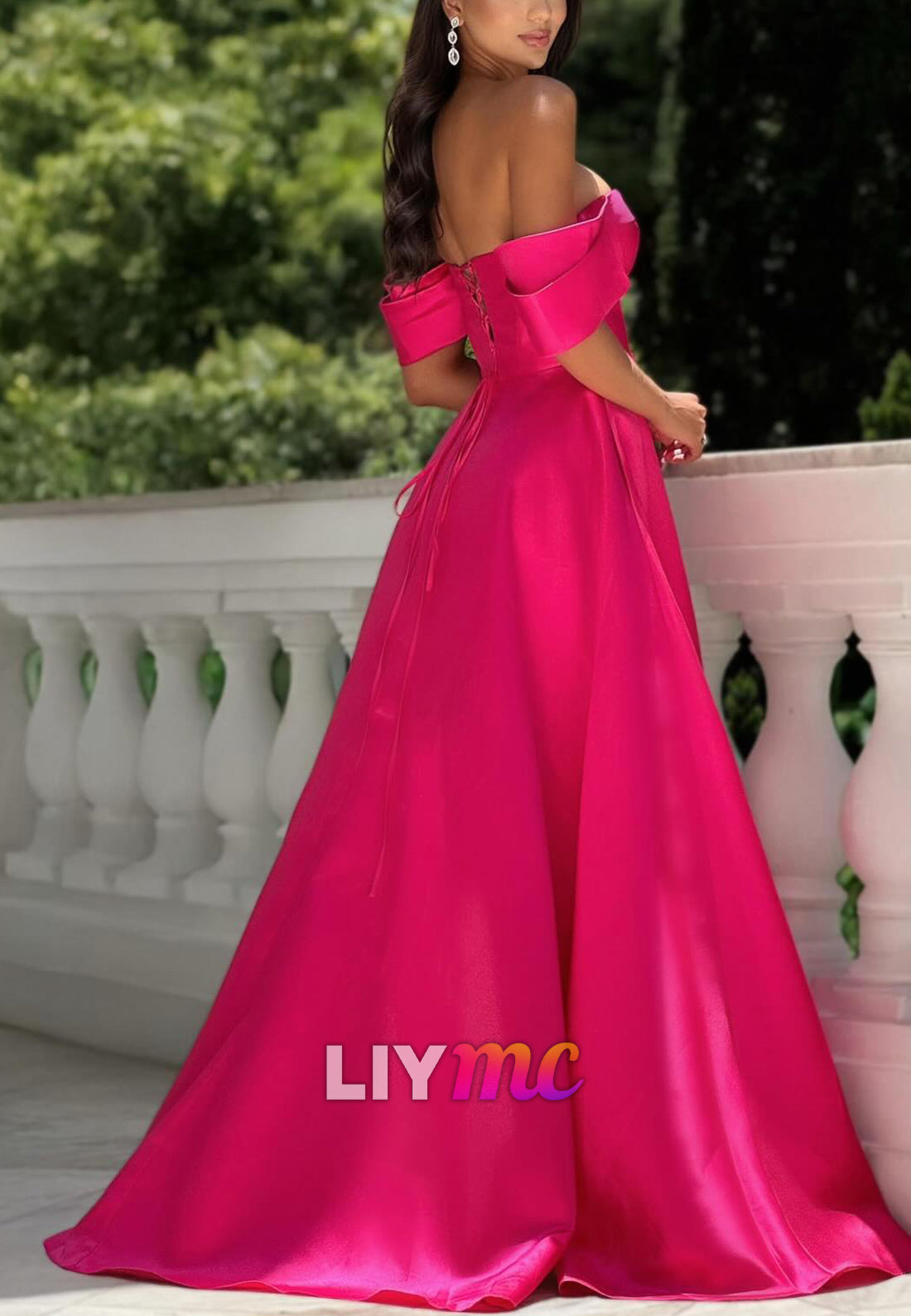 Sweetheart Sleeveless Satin A-Line Prom Dress