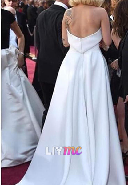 Sweetheart Sleeveless White Jumpsuit