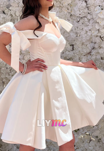 Sweetheart Straps Pleated A-Line Party Homecoming Dress