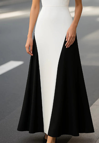 V-Neck Spaghetti Straps A-Line Party Dress