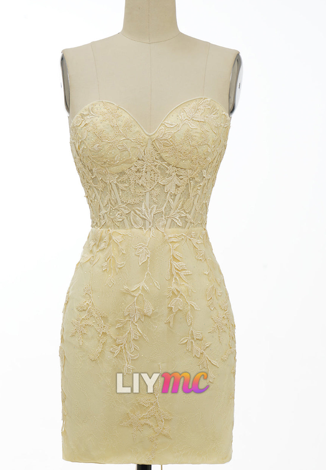Sweetheart Sleeveless Appliques Sheath Short Homecoming Dress Liymc Sweetheart Sleeveless Appliques Sheath Short Homecoming Dress Liymc