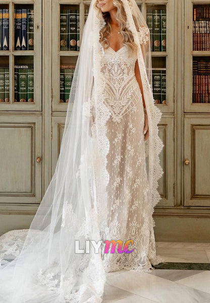 Romantic Sweetheart Corset Lace Wedding Gown