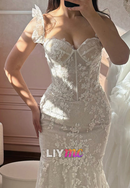 Lace Corset Mermaid Wedding Dress