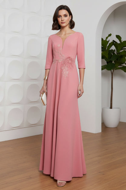 Mother of the Bride Dress with Feathers