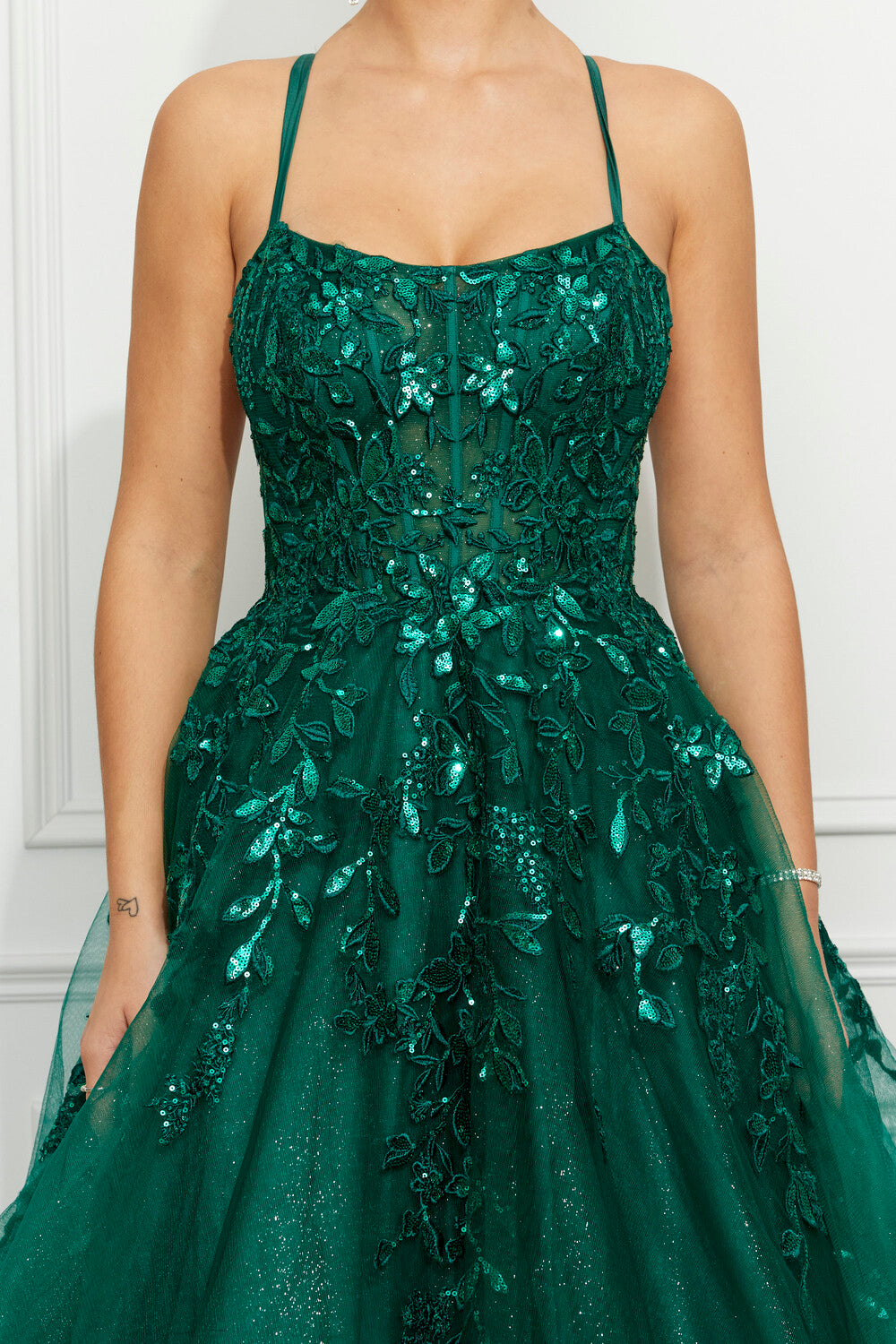 Floor-length Ball Gown