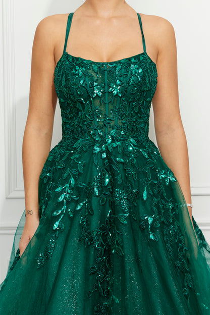 Floor-length Ball Gown